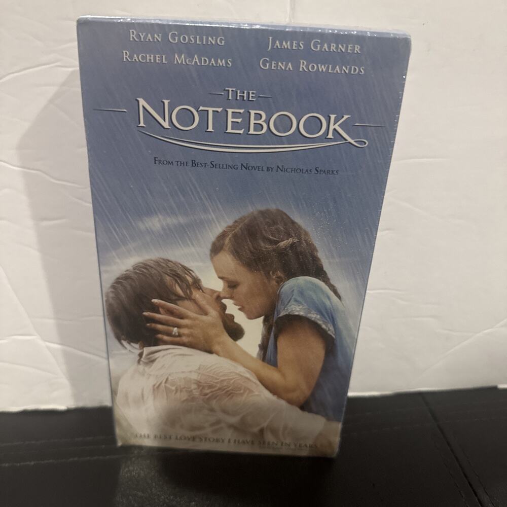 The Notebook VHS Ryan Gosling Rachel McAdams James Garner Sealed New